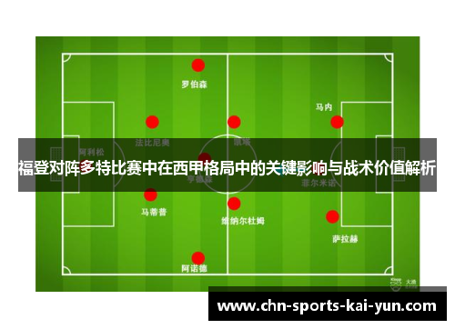 福登对阵多特比赛中在西甲格局中的关键影响与战术价值解析 福登对阵多特比赛中在西甲格局中的关键影响与战术价值解析